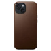 Nomad Modern Leather Case, brown - iPhone 15 (NM01605485) Hnědá