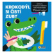 Krokodýl - si čistí zuby - leporelo