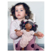 Panenka hadrová Mia Rag Doll ThreadBear 35 cm z jemné měkké bavlny s tmavými vlásky