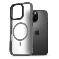 AlzaGuard Matte Case Compatible with Magsafe pro iPhone 16 Pro šedý