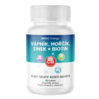 MOVit Vápník-Hořčík-Zinek + Biotin tbl.90