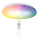 Solight LED smart stropní světlo Wave, 30W, 2300lm, wifi, RGB + CCT, dálkové ovládání