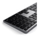 Satechi Slim X3 Bluetooth BACKLIT Wireless Keyboard ST-BTSX3M Vesmírně šedá