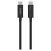 Belkin Thunderbolt 4 USB-C kabel, 2m, černý