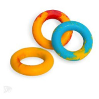 Hračka pes kruh guma plovací vanilkový 11cm