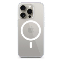 EPICO Resolve Case Magnetic - MagSafe Compatible iPhone 15 Plus - transparentní Čirá
