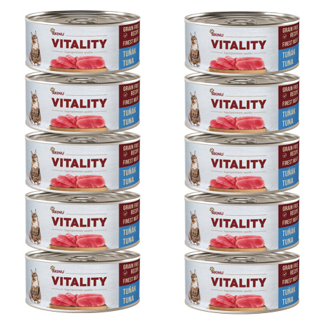 Akinu VITALITY Tuňák konzerva pro kočky 10 x 70 g