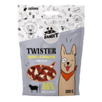 Vetexpert Mr.bandit pochoutka twister jehněčí tyčinka 500g