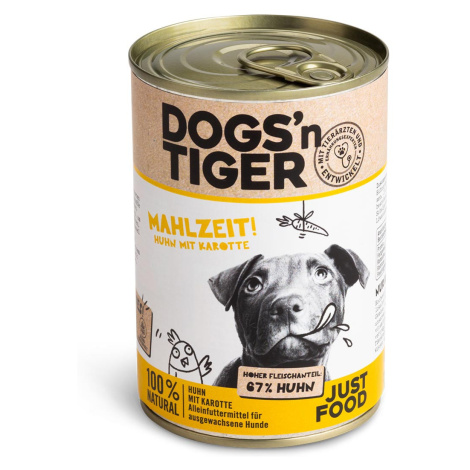 Dogs'n Tiger Mahlzeit! kuře s mrkví 6 × 400 g