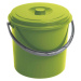 Curver kbelík s víkem zelený 16 l 03208-114