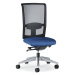 interstuhl Kancelářská otočná židle GOAL AIR, výška opěradla 545 mm, jasně stříbrný podstavec, s