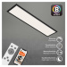 BRILONER CCT svítidlo LED panel, 100 cm, 28 W, 3000 lm, černá BRILO 7385-015