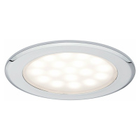 Paulmann LED nábytkové vestavné svítidlo kruhové 2ks sada 2x2,5W chrom 999.20 P 99920