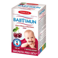 TEREZIA Baby Imun sirup s hlívou a rakytníkem višeň 100 ml