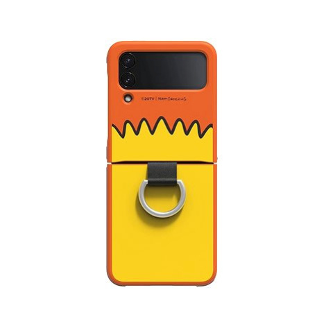 Samsung Silicone Cover Ring Z Flip4, Bart Simpson