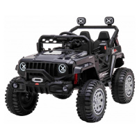 mamido Elektrické autíčko jeep Off-road Speed 4x4 černé