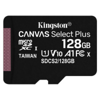 Kingston microSDCS2 Canvas Select Plus karta 128 GB + adaptér - Paměťová karta
