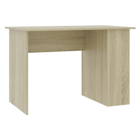 vidaXL Psací stůl dub sonoma 110 x 60 x 73 cm dřevotříska