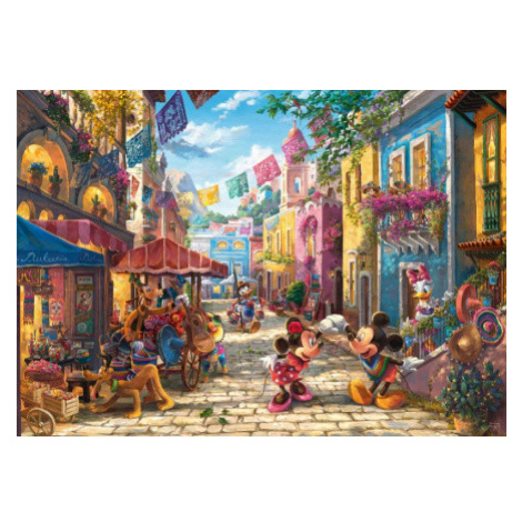 SCHMIDT Puzzle Mickey & Minnie v Mexiku 6000 dílků 156866 Oscar Schmidt