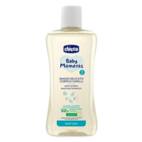 CHICCO Šampon jemný na vlasy a tělo Baby Moments 92% přírodních složek 200 ml