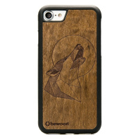 Pouzdro Bewood pro iPhone 7/8/SE 2020/2022 Vlk Imbuia