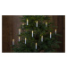 Sada 16 LED svíček na vánoční stromeček výška 11 cm Star Trading Plain Pine - zelená