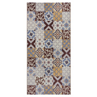 Hanse Home Collection koberce Běhoun Cappuccino 105881 Mosaik Brown Multicolored Rozměry koberců