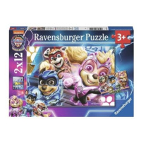 Ravensburger: Puzzle Tlapková patrola ve velkofilmu 2x12 dílků Paw Patrol