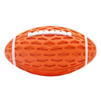 Reedog Rugby ball, gumová pískací hračka - Large 15 cm