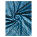 Top textil Mikroplyš deka 150x200 cm modrá a stříbrná