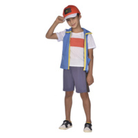 Dětský kostým Pokemon Ash 6-8 let