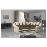 Sedací souprava Lord II Provedení: Pravá varianta, látka: Soft 15 brown/ Soft 33 beige