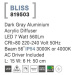 Nova Luce Moderní zahradní lampa Bliss NV 819503