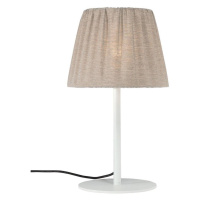 PR Home PR Home venkovní stolní lampa Agnar, bílá / hnědá, 57 cm