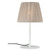 PR Home PR Home venkovní stolní lampa Agnar, bílá / hnědá, 57 cm