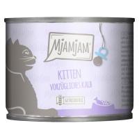 MjAMjAM Kitten 6 x 200 g - telecí s lososovým olejem