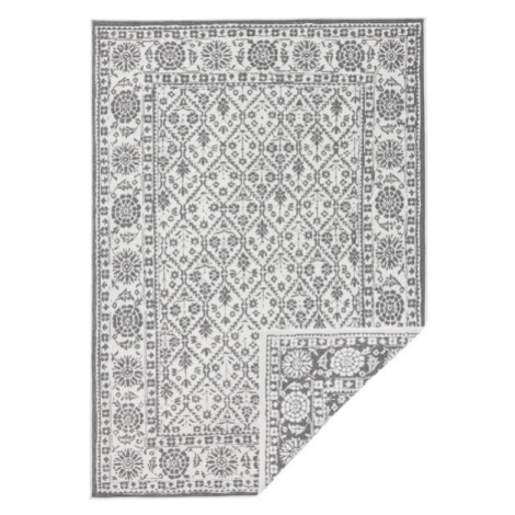 NORTHRUGS - Hanse Home koberce Kusový koberec Twin-Wendeteppiche 103116 grau creme – na ven i na