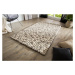 Estila Stylový koberec Organic 200x120cm šedý