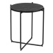 LIVARNO home Odkládací stolek (malý / černá barva)
