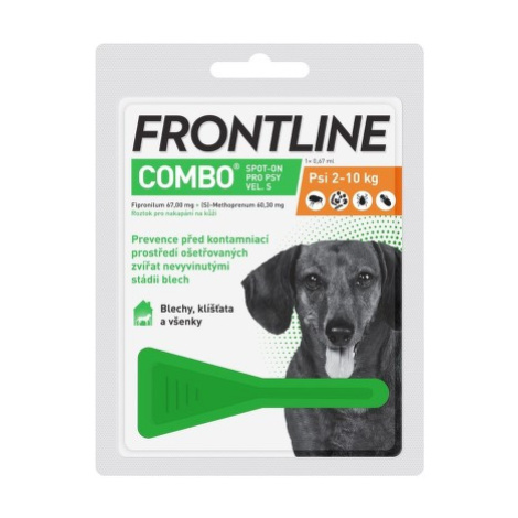 Frontline Combo Spot on Dog S pipeta 1x0.67ml