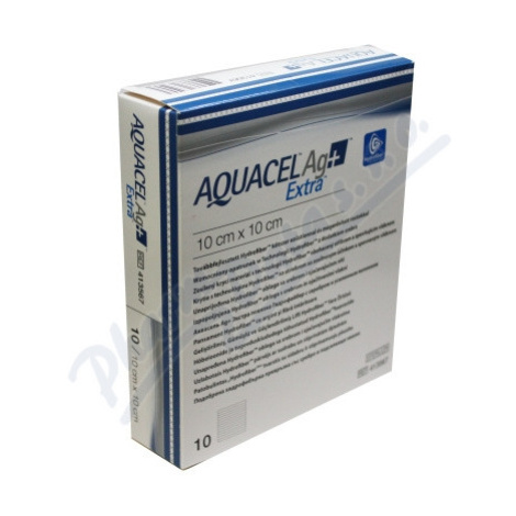 Aquacel Ag+ extra 10x10cm 10ks ConvaTec