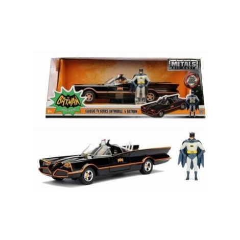 Jada Toys | Batman Diecast Model 1966 Batmobile Classic TV Series s figurkou Batmana 1: 24