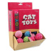 MAGIC CAT hračka míček bavlna 4 cm 50 ks
