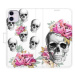 iSaprio flip pouzdro Crazy Skull pro iPhone 11