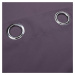 Dekorační závěs s kroužky ERIC tmavě fialová 140x250 cm (cena za 1 kus) MyBestHome