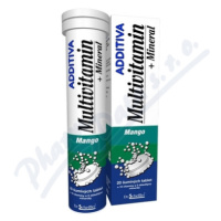 Additiva multivit.+mineral mango šumivé tbl.20