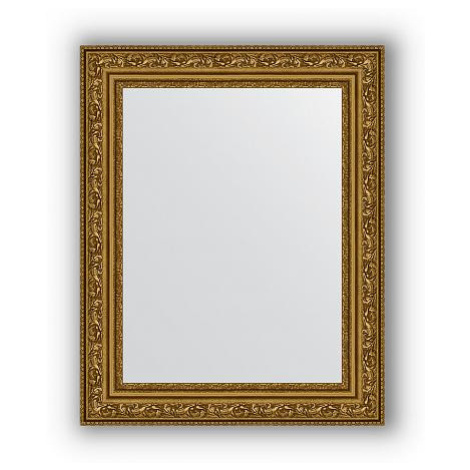 Zrcadlo v rámu, patinovaný zlatý ornament FOR LIVING