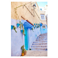 Fotografie Morocco is the blue city of, Evgeniy Ivanov, 26.7 × 40 cm