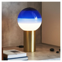 Marset MARSET Dipping Light stolní lampa modrá/mosaz