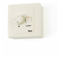 FARO FAN nástěnný ovladač pro ventilátory FARO